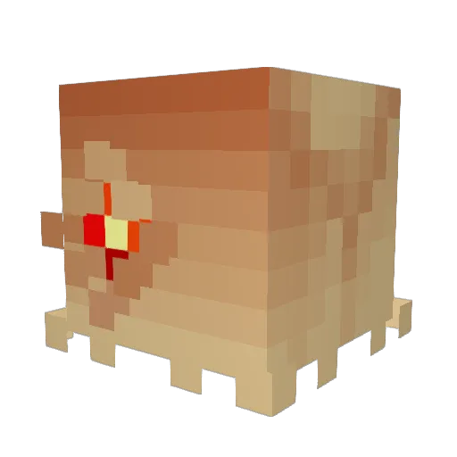 THEJimDandy Minecraft avatar head, 3D render