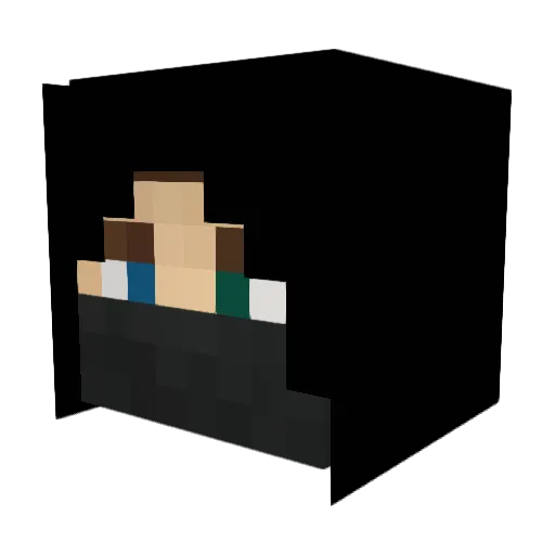 THENEXUSMASTER Minecraft avatar head, 3D render