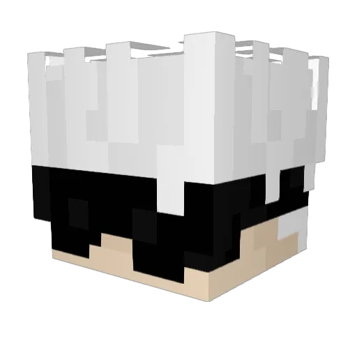 THEO6719 Minecraft avatar head, 3D render