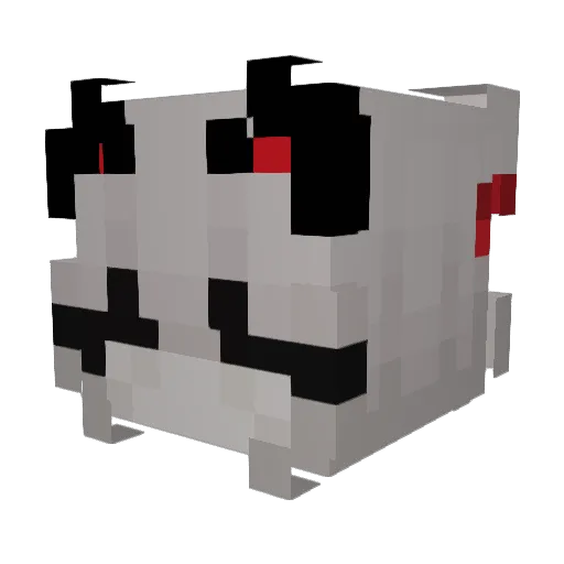 THEOSNIPER1 Minecraft avatar head, 3D render