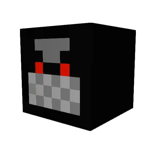 THEOTHEO92 Minecraft avatar head, 3D render