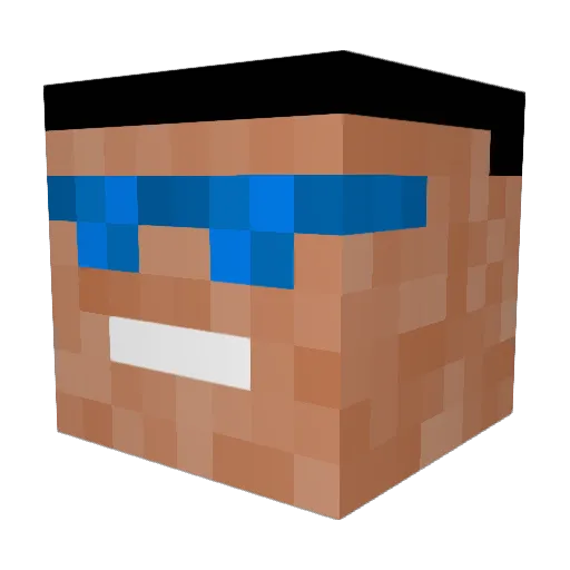 THEPROPHET714 Minecraft avatar head, 3D render