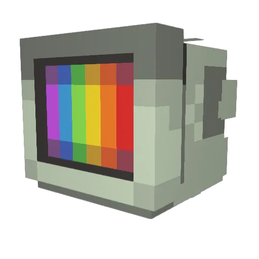 THER8ERKINGop Minecraft avatar head, 3D render