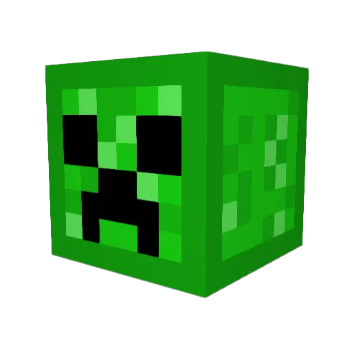 THERICKYKICKS Minecraft avatar head, 3D render
