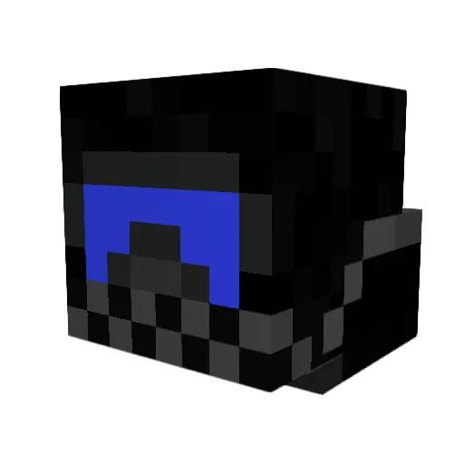 THEROCK1405 Minecraft avatar head, 3D render