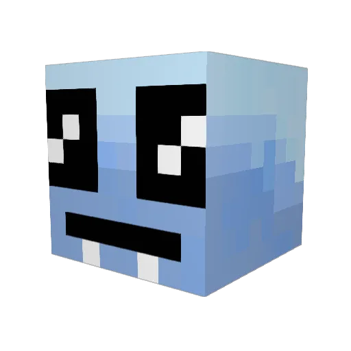 THESHADOW004 Minecraft avatar head, 3D render