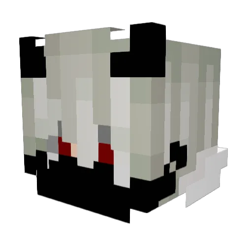 THEUSPK Minecraft avatar head, 3D render