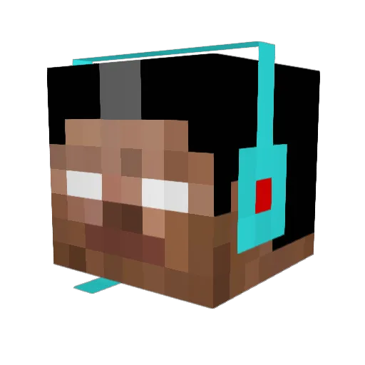 THEUltimate12356 Minecraft avatar head, 3D render