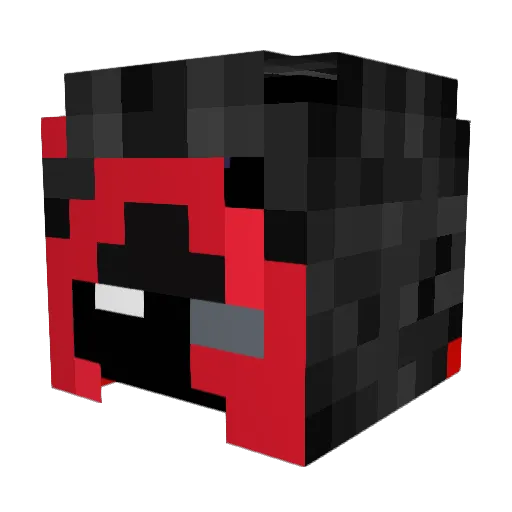 THEWONDE Minecraft avatar head, 3D render