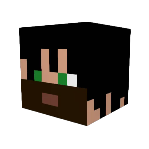 THEXRINGXLEADER Minecraft avatar head, 3D render