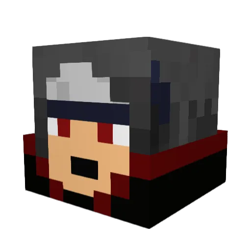THE_BABAYAN Minecraft avatar head, 3D render