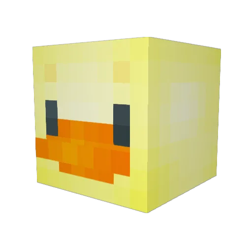 THE_BLOCK2705 Minecraft avatar head, 3D render
