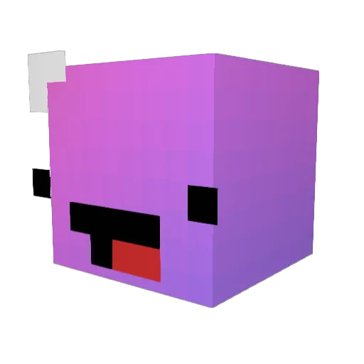 THE_BOSS_MAN Minecraft avatar head, 3D render