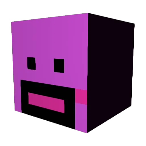 THE_KING_GAMER22 Minecraft avatar head, 3D render