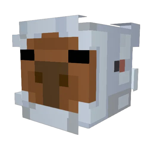 THE_KRON Minecraft avatar head, 3D render