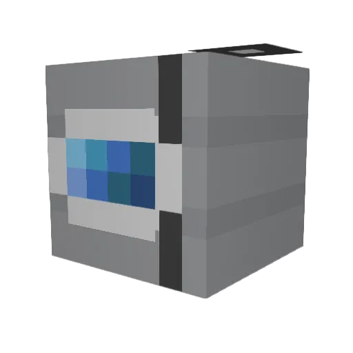 THE_O_NAME Minecraft avatar head, 3D render