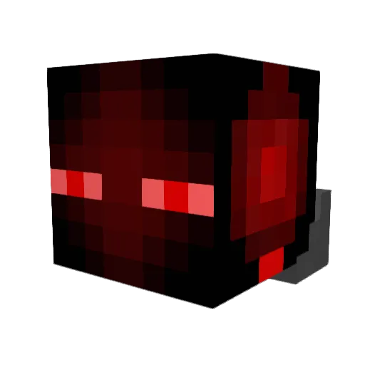 THE_PC_MASTER Minecraft avatar head, 3D render