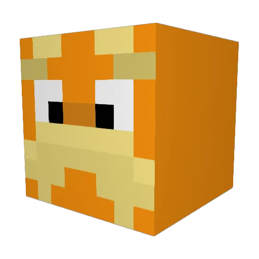THE_PENE Minecraft avatar head, 3D render