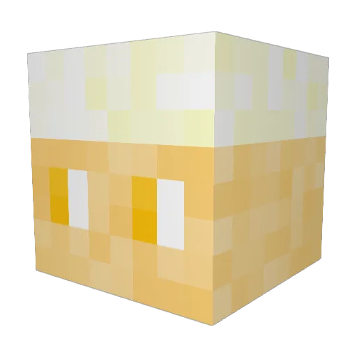 THE_Proguys123 Minecraft avatar head, 3D render