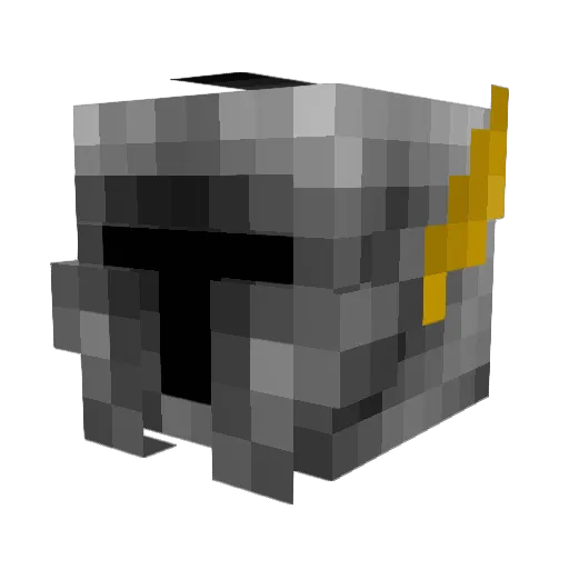 THE_TROLER19 Minecraft avatar head, 3D render