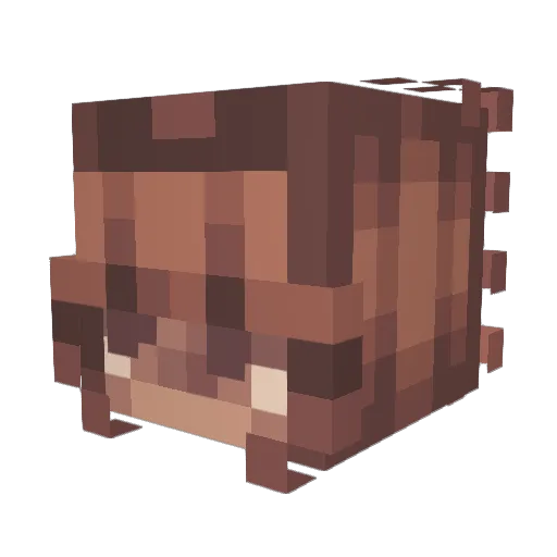 THEbosSEdi Minecraft avatar head, 3D render