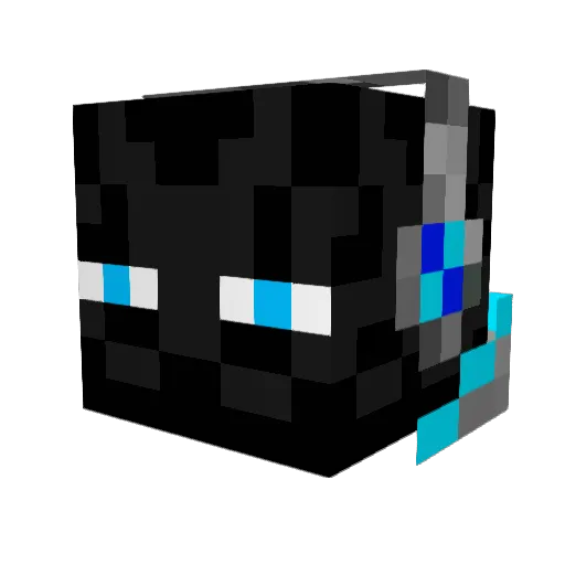 THEmanerrr Minecraft avatar head, 3D render