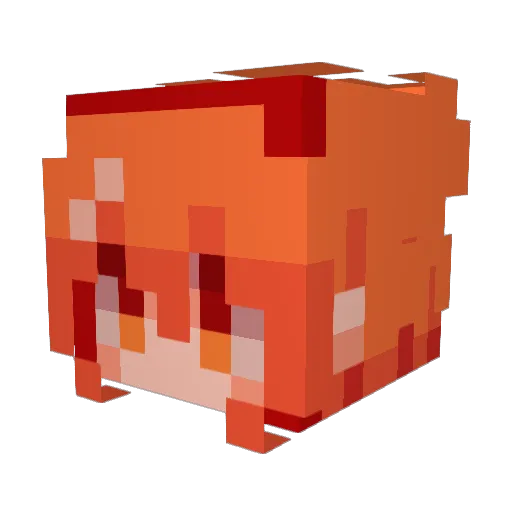 THEmogy Minecraft avatar head, 3D render