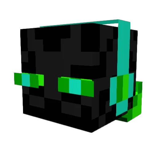 THEpadilla1 Minecraft avatar head, 3D render