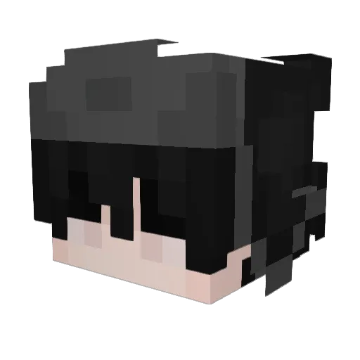 THEsin123 Minecraft avatar head, 3D render