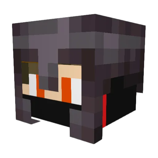 THExSHIZx Minecraft avatar head, 3D render