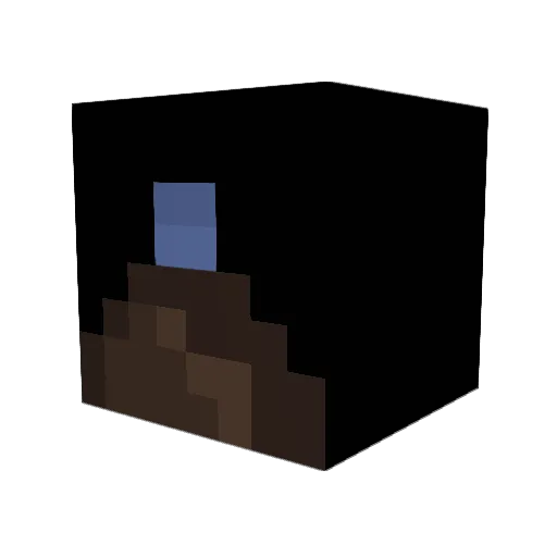 THICC_bepis Minecraft avatar head, 3D render