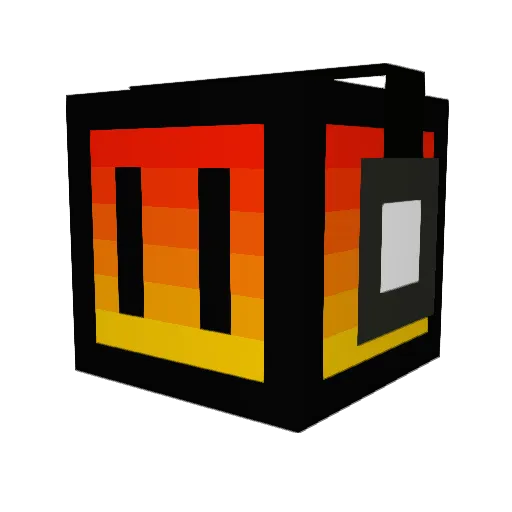 THIMP Minecraft avatar head, 3D render