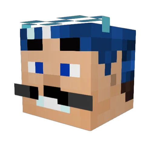 THIZZY52 Minecraft avatar head, 3D render
