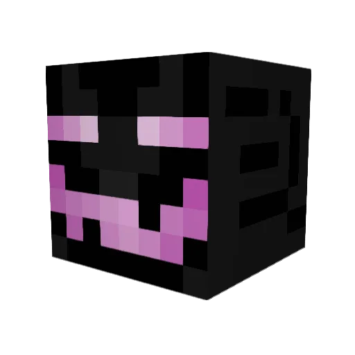 THUBBINO Minecraft avatar head, 3D render