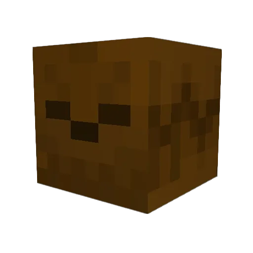 THX1156 Minecraft avatar head, 3D render