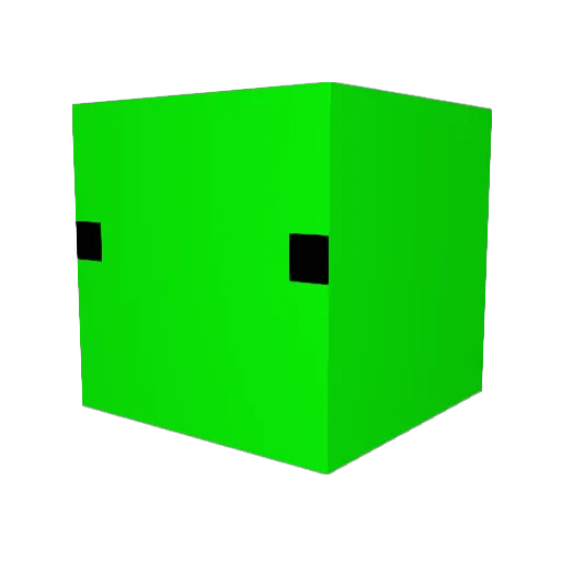 THatGReenGUyYT Minecraft avatar head, 3D render