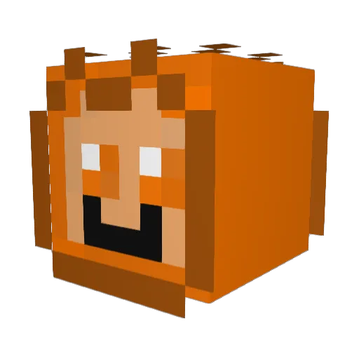 THeeM4tth3w Minecraft avatar head, 3D render