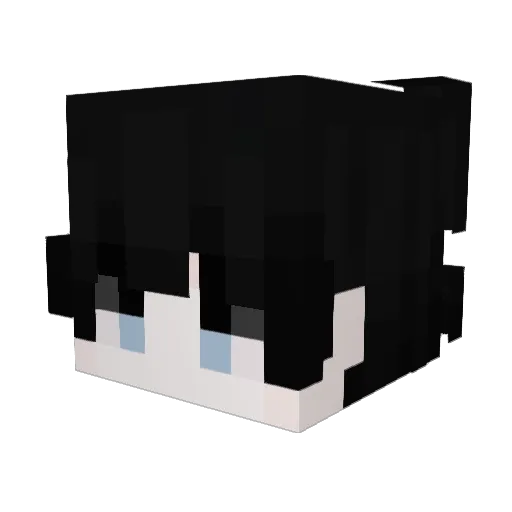 THunder_LQ Minecraft avatar head, 3D render
