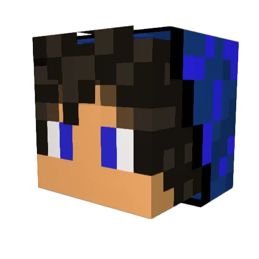 TIGER_JAMES Minecraft avatar head, 3D render