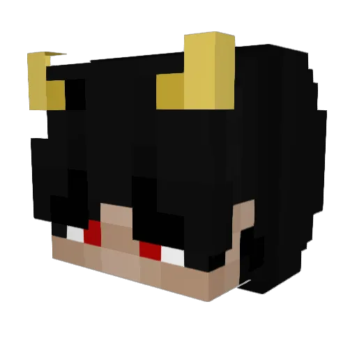 TIGER_TrH Minecraft avatar head, 3D render