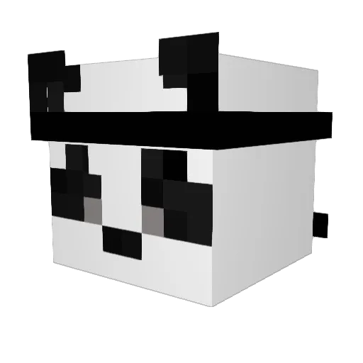 TIMMMX Minecraft avatar head, 3D render