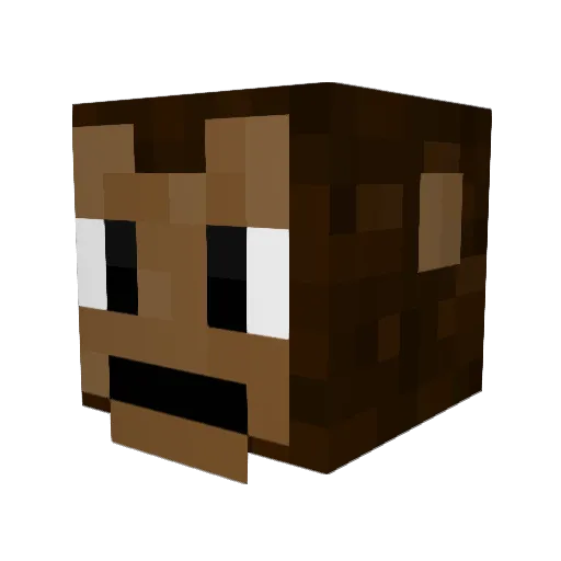 TIMMY247 Minecraft avatar head, 3D render