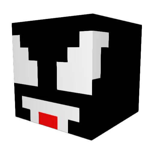 TJ0_o Minecraft avatar head, 3D render