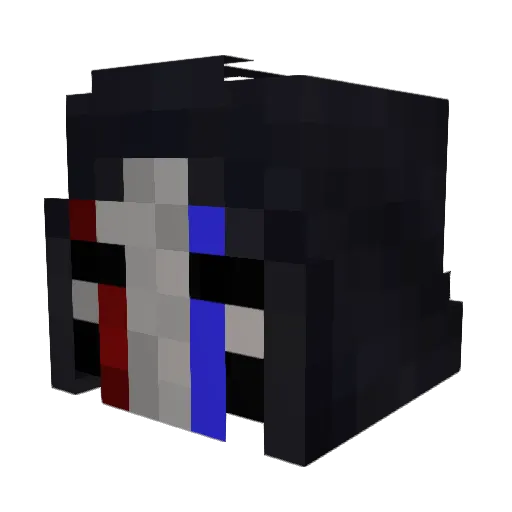 TJ1000diamonds Minecraft avatar head, 3D render