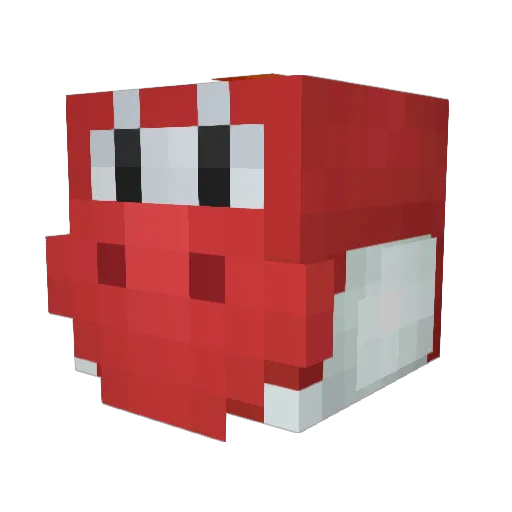 TJL3772 Minecraft avatar head, 3D render