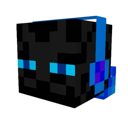 TJLopes Minecraft avatar head, 3D render