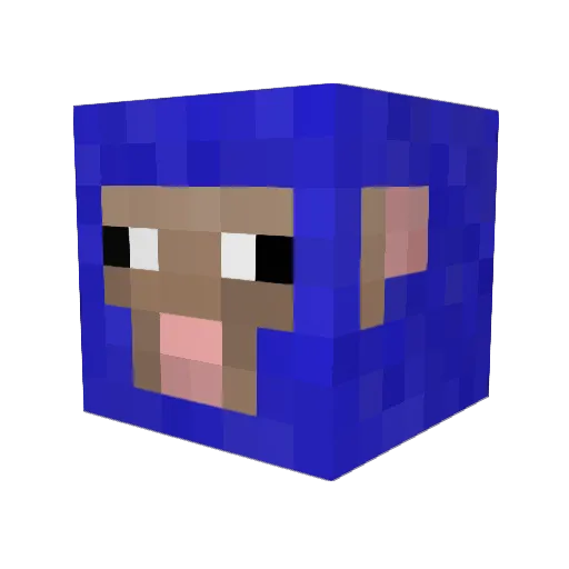 TJMelvin Minecraft avatar head, 3D render