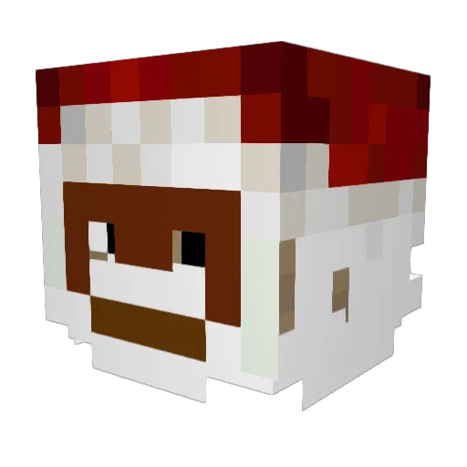 TJTravv Minecraft avatar head, 3D render