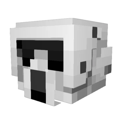 TJWumboo Minecraft avatar head, 3D render