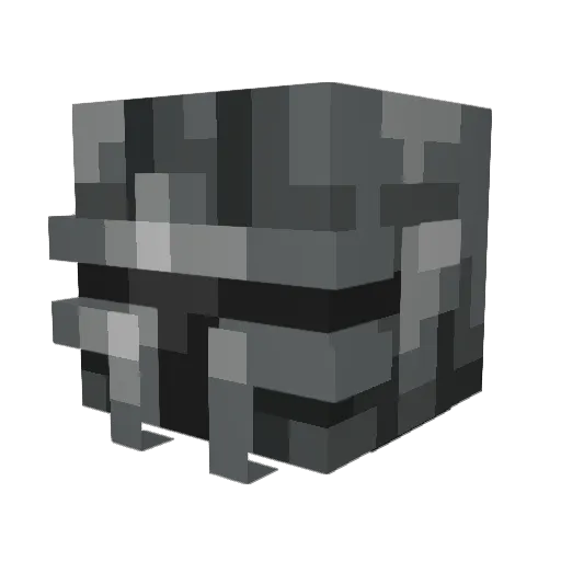 TJZ_TV Minecraft avatar head, 3D render